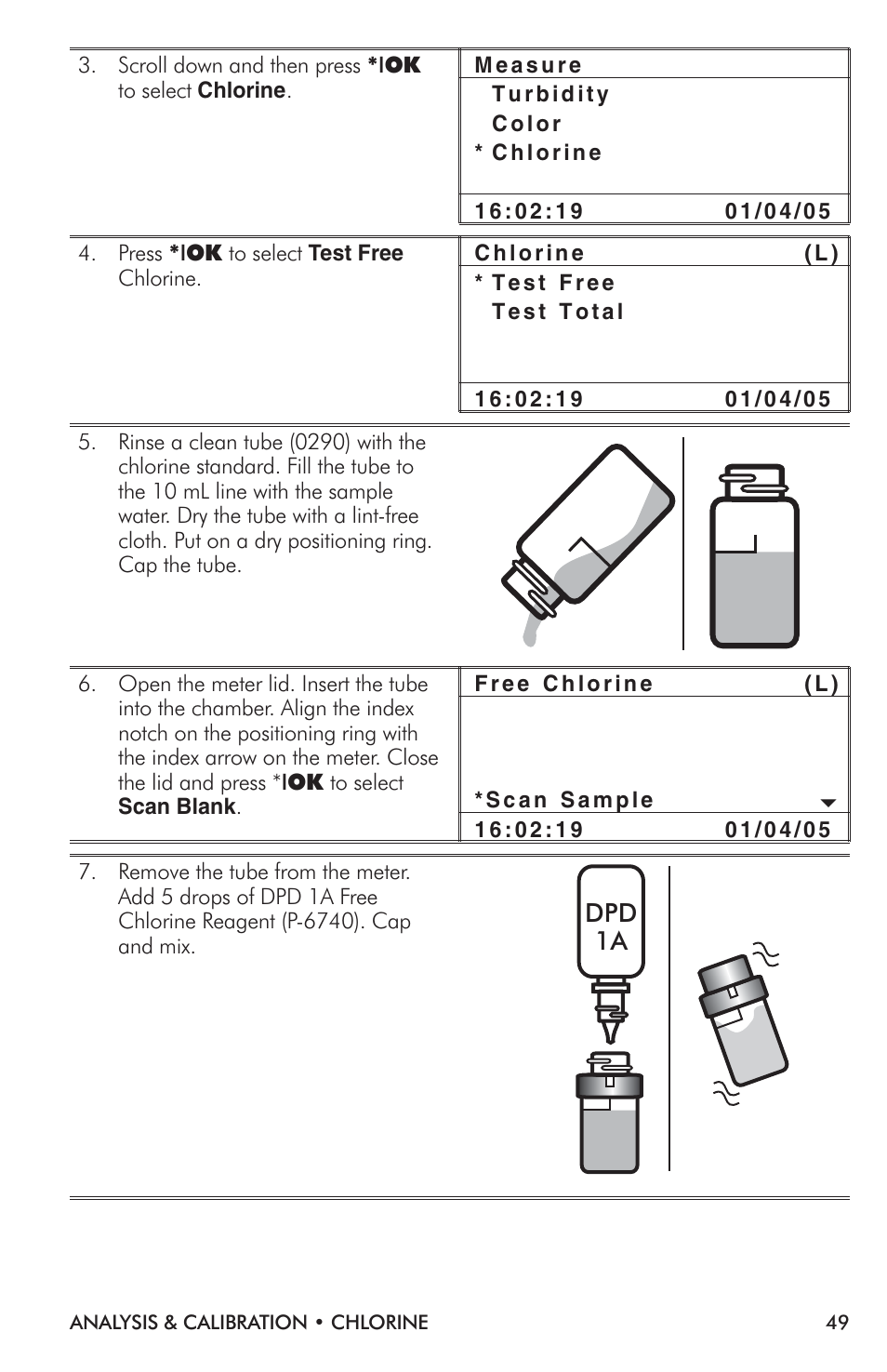 LaMotte TC-3000 Tri-Meter User Manual | Page 49 / 76