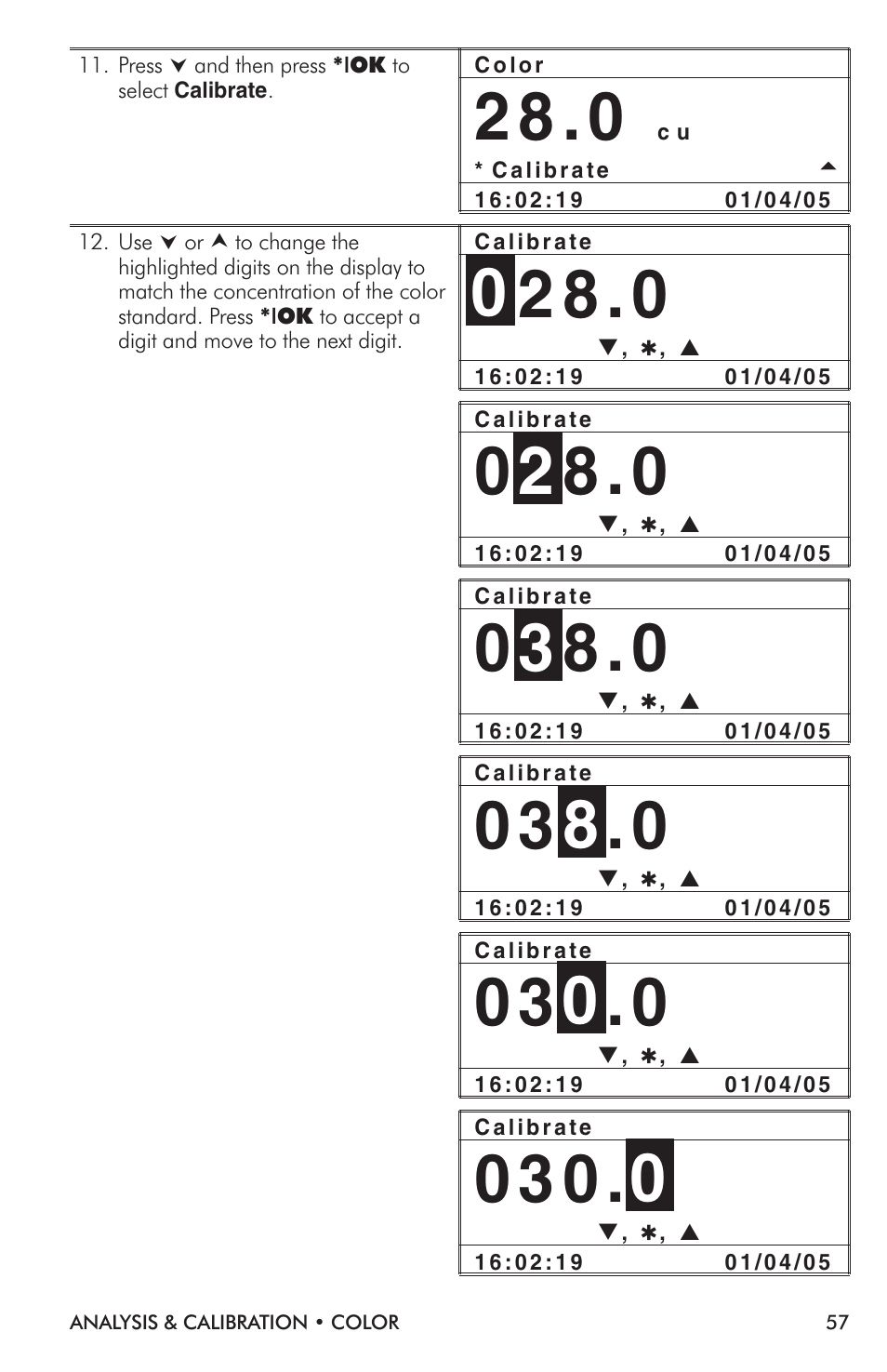 LaMotte TC-3000 Tri-Meter User Manual | Page 57 / 76