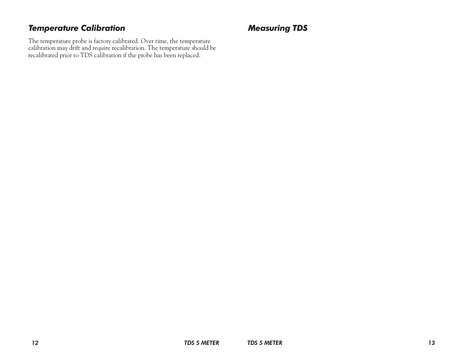 LaMotte TDS 5 Meter User Manual | Page 12 / 12