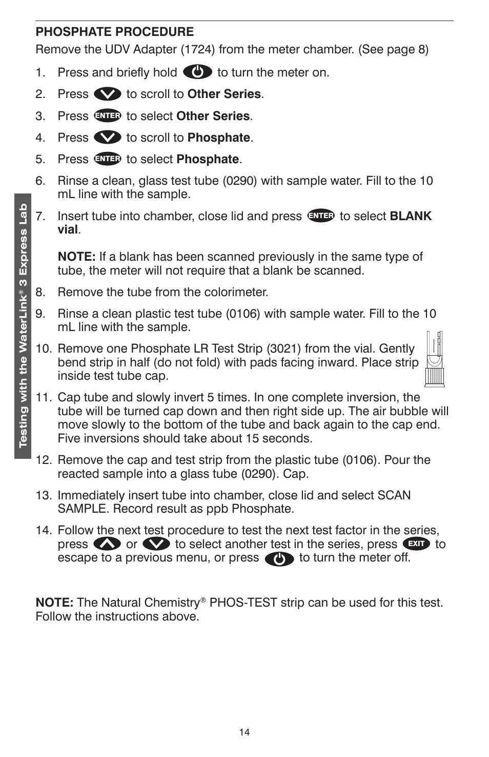 LaMotte WaterLink 3 Express Lab User Manual | Page 14 / 28