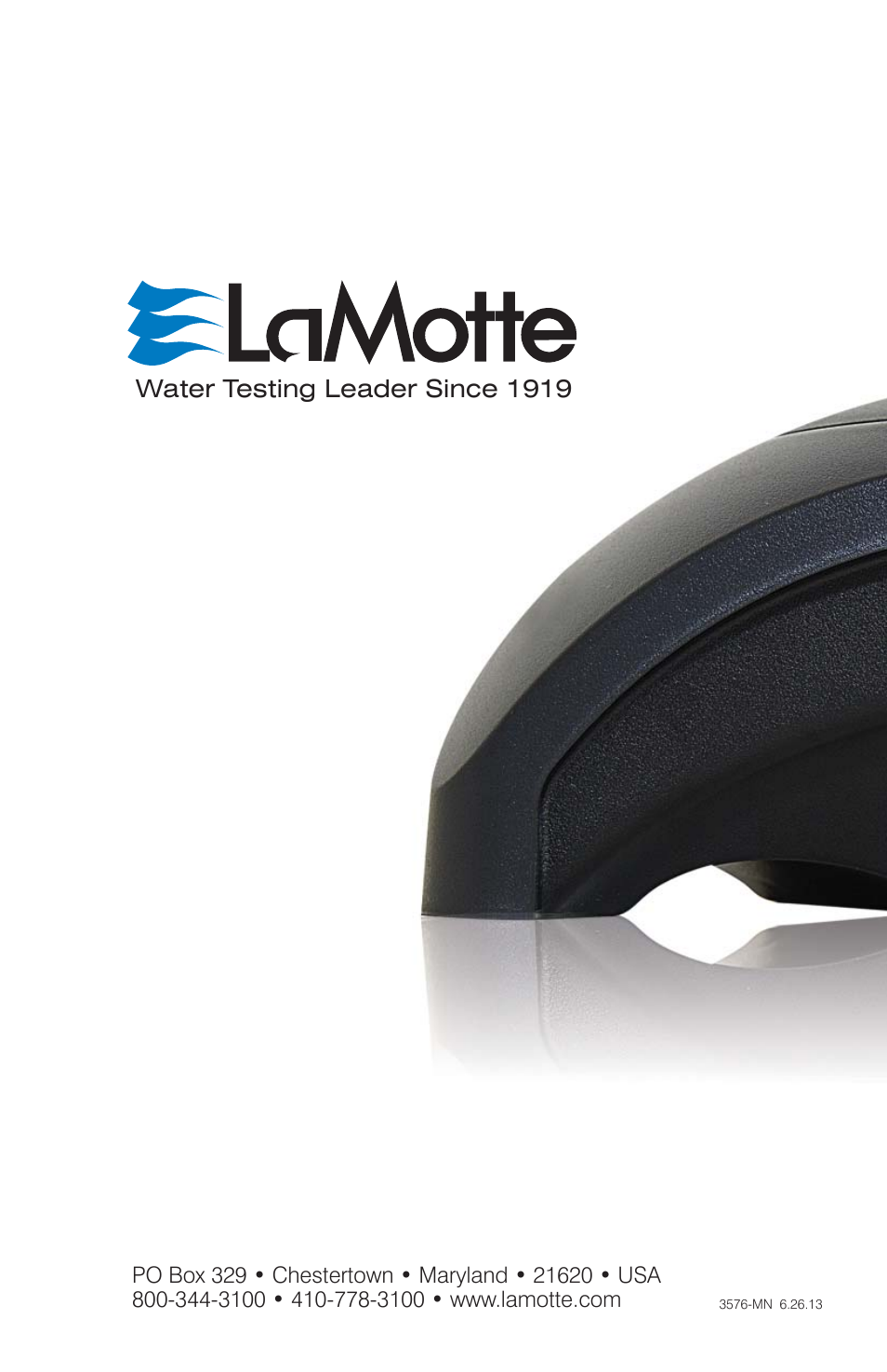 Water testing leader since 1919 | LaMotte WaterLink Spin User Manual | Page 16 / 16