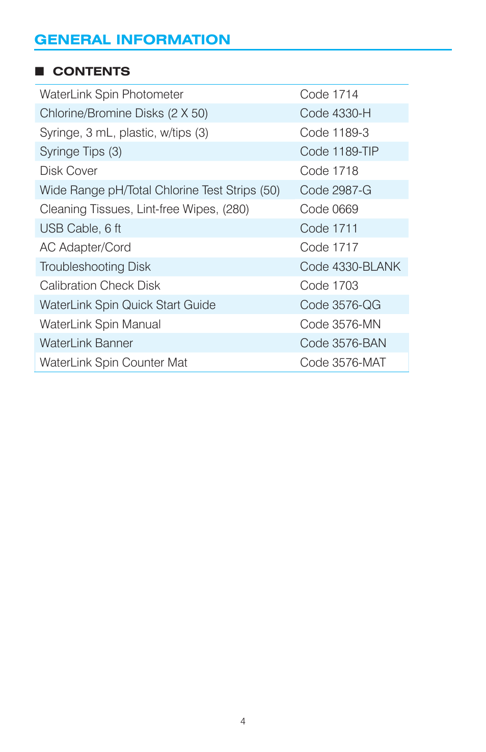 LaMotte WaterLink Spin User Manual | Page 4 / 16