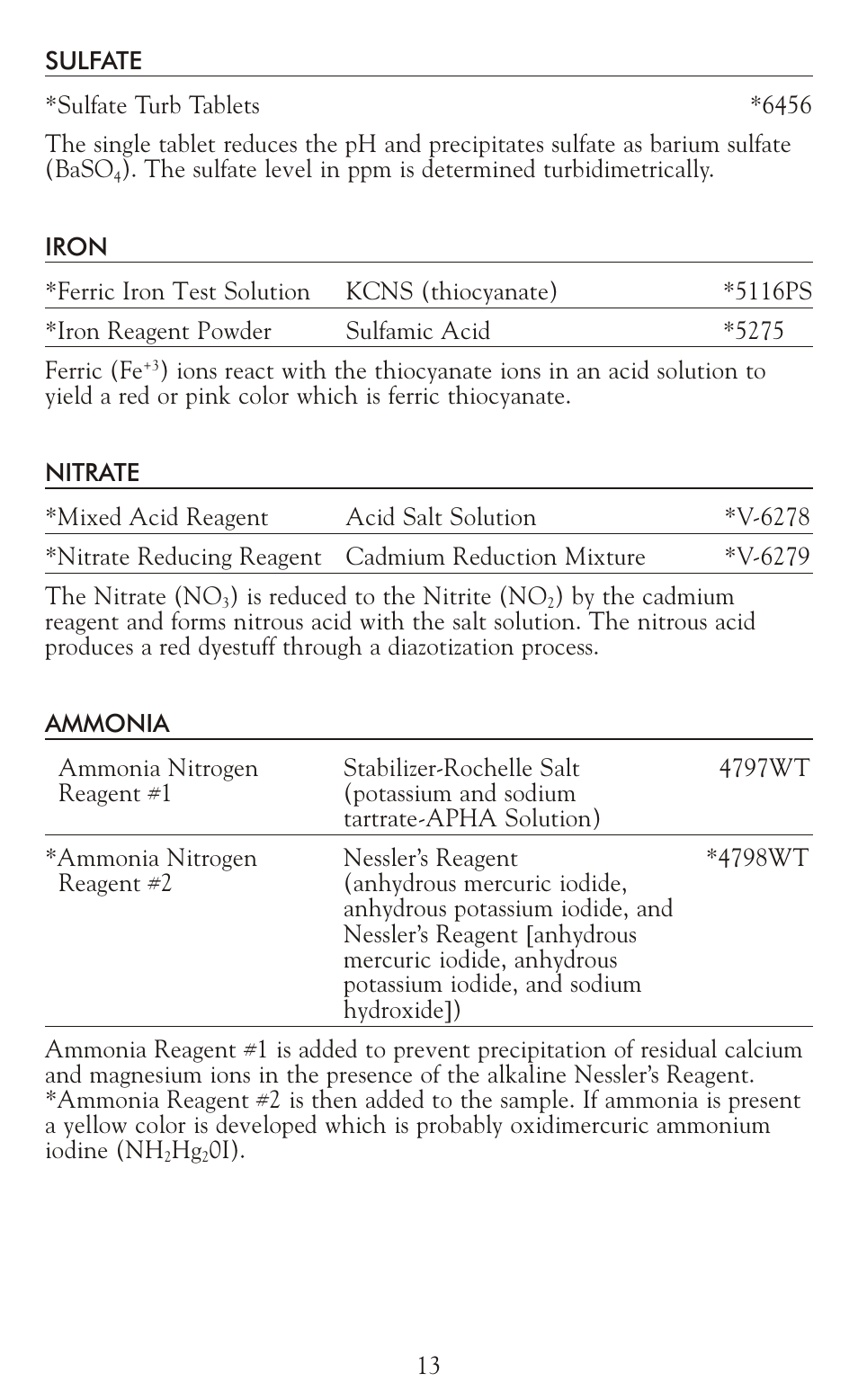 LaMotte AM-41 Hydroponics Test Kit User Manual | Page 13 / 16