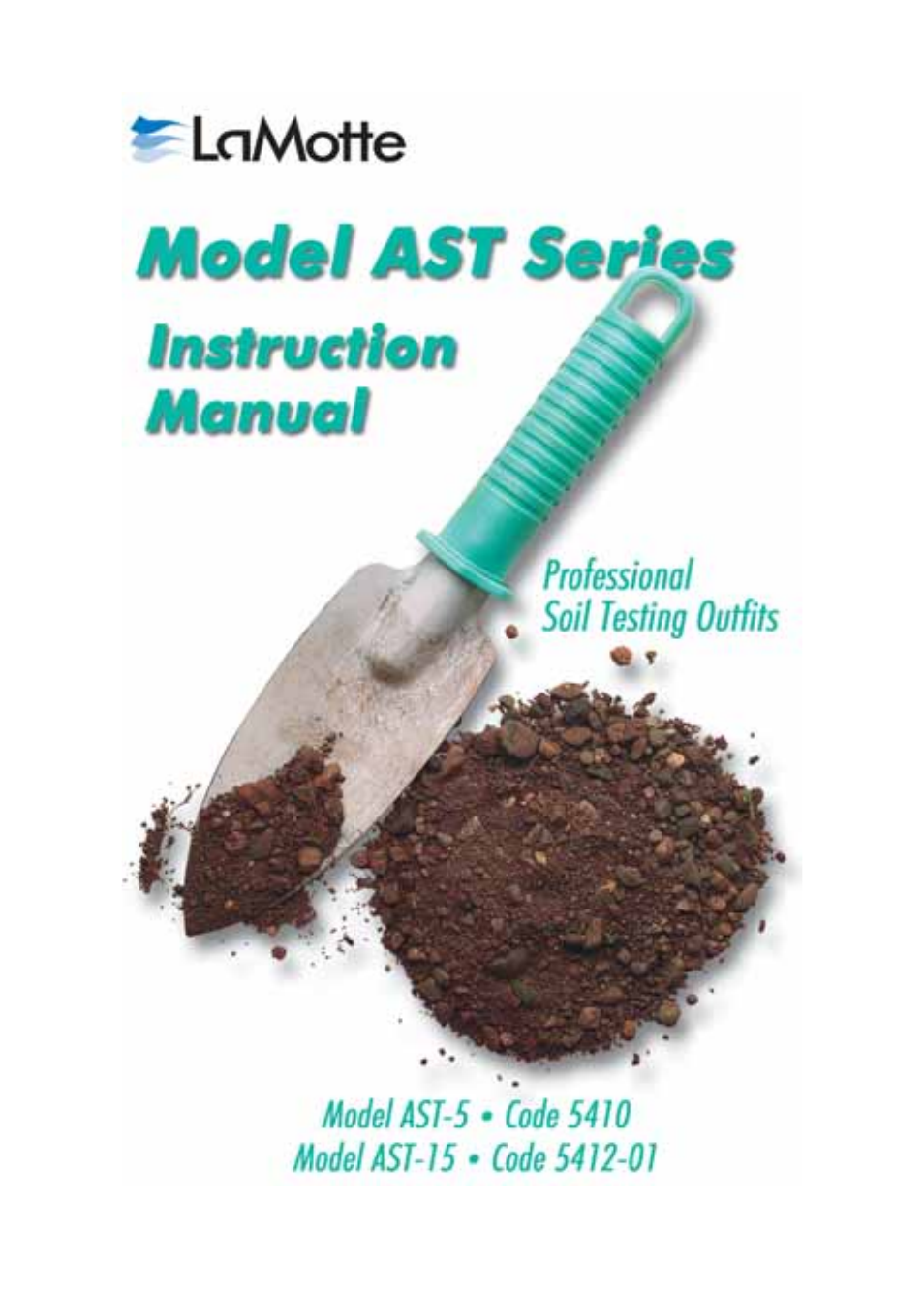 LaMotte AST Series Professional Soil Test Outfits User Manual | 40 pages