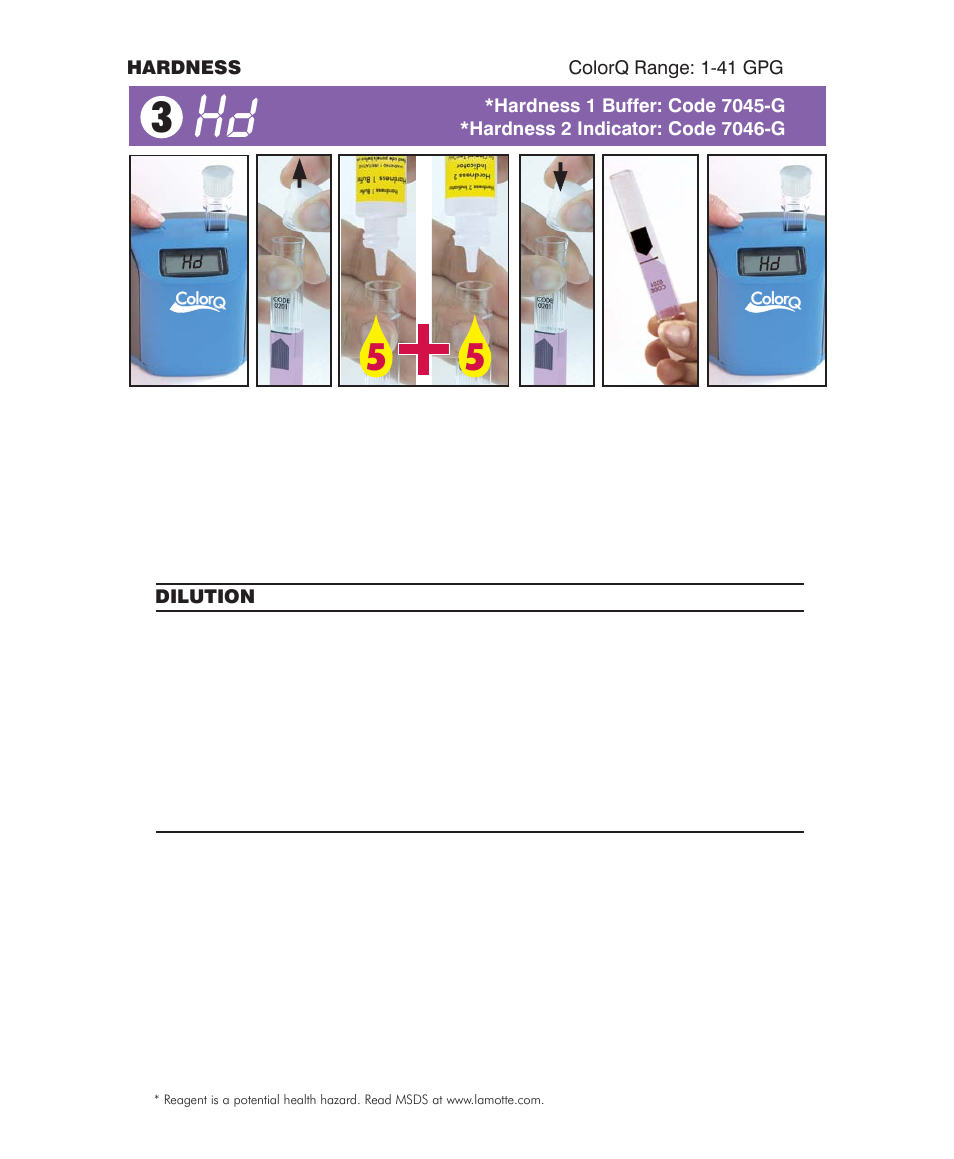 LaMotte ATQ Digital Series Water Softener Demo Kit User Manual | Page 14 / 24