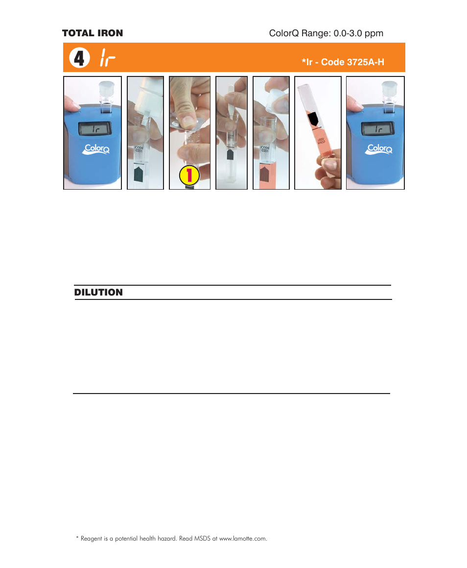 LaMotte ATQ Digital Series Water Softener Demo Kit User Manual | Page 15 / 24