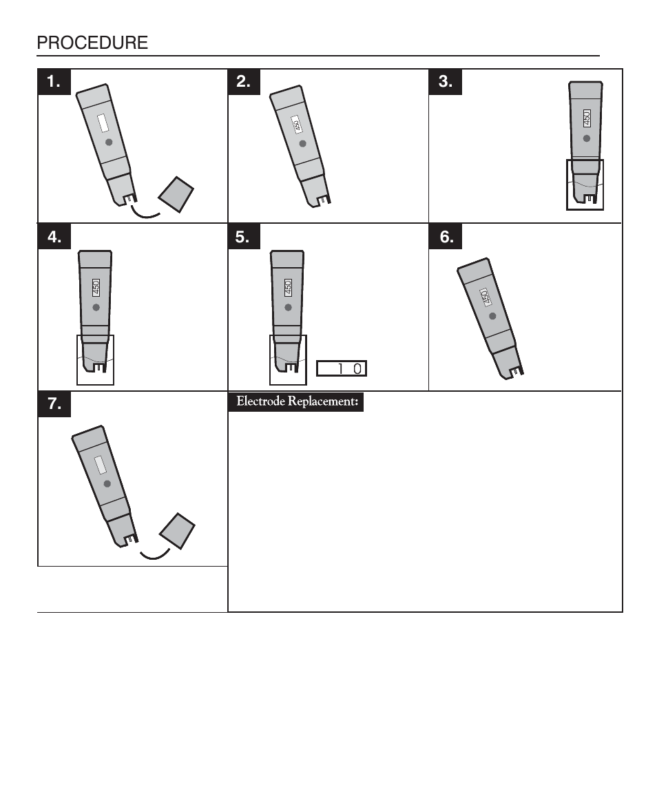 Procedure | LaMotte ATQ Digital Series Water Softener Demo Kit User Manual | Page 21 / 24