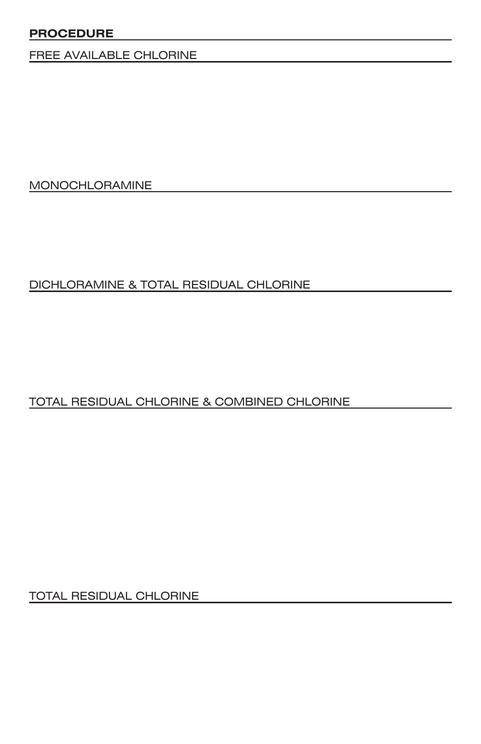 LaMotte DPD CHLORINE KIT SL-1 User Manual | Page 2 / 2