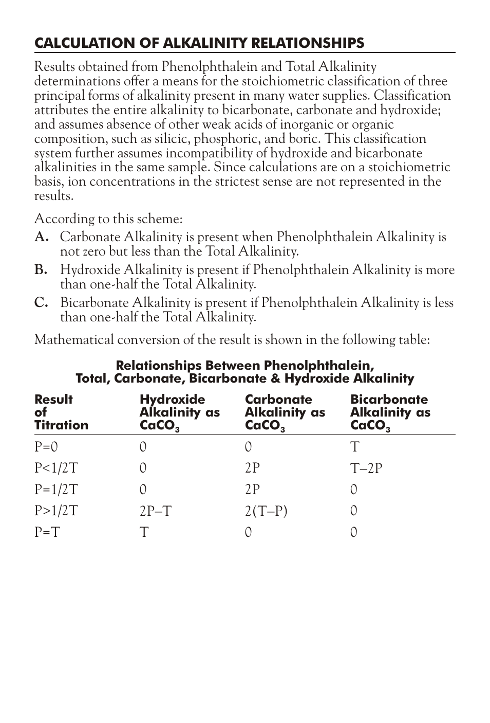 LaMotte PHENOLPHTHALEIN/TOTAL ALKALINITY TEST KIT WAT-MP-DR User Manual | Page 3 / 4