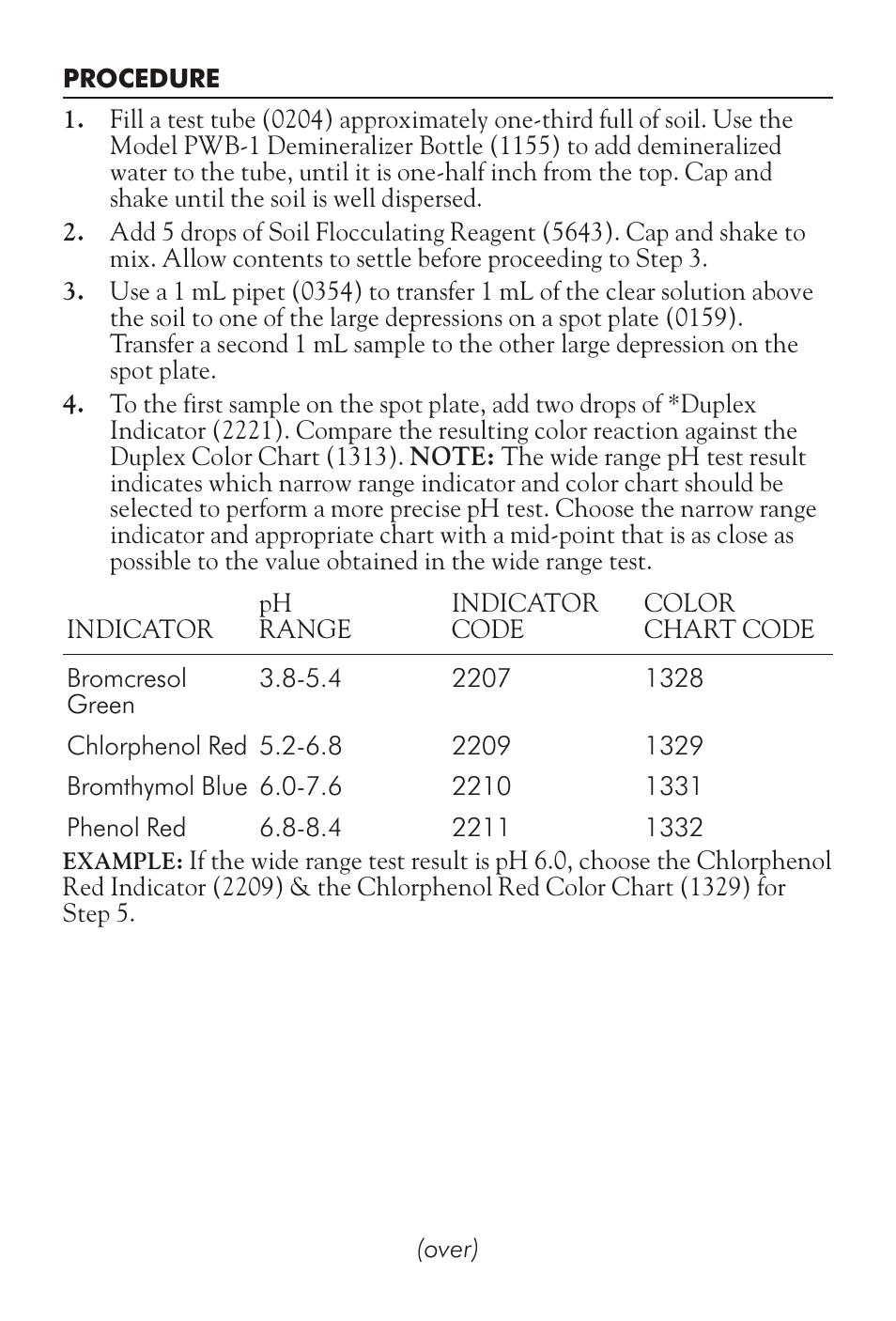 LaMotte HESTER SOIL TEST ST-H User Manual | Page 2 / 3