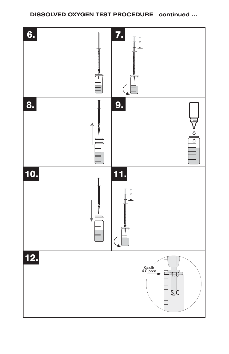 LaMotte Dissolved Oxygen Water Quality Test Kit User Manual | Page 14 / 20