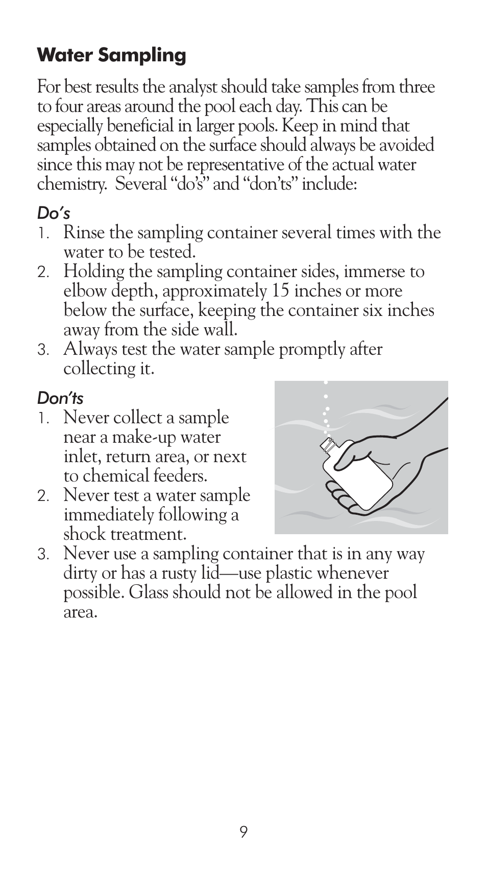 LaMotte Pool Manager Water Quality Handbook User Manual | Page 11 / 56