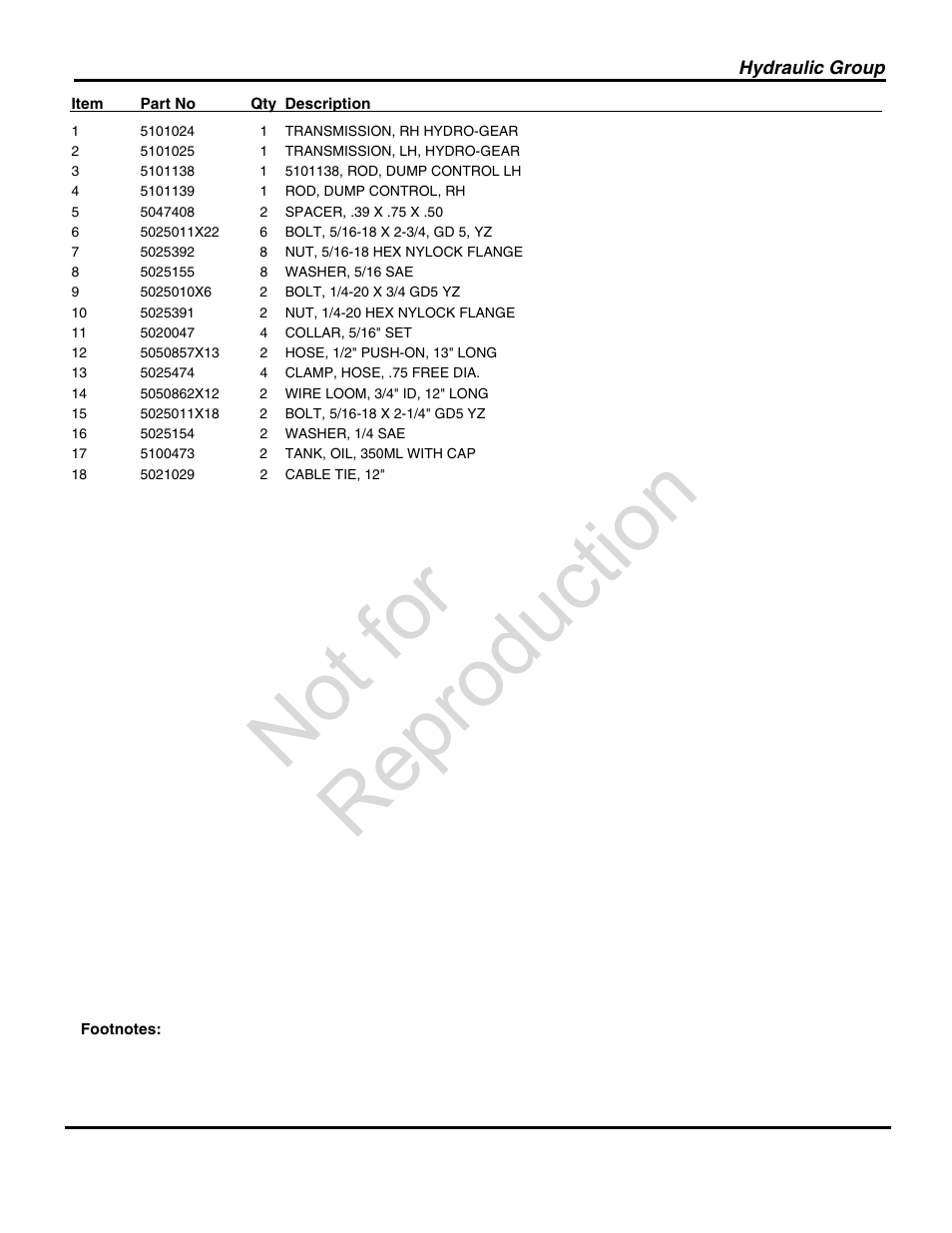 Not for reproduction | Briggs & Stratton SNAPPER 5900731 User Manual | Page 23 / 48