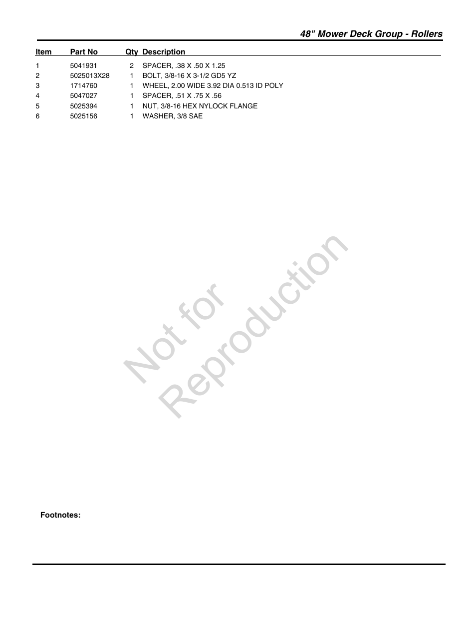 Not for reproduction | Briggs & Stratton SNAPPER 5900731 User Manual | Page 39 / 48