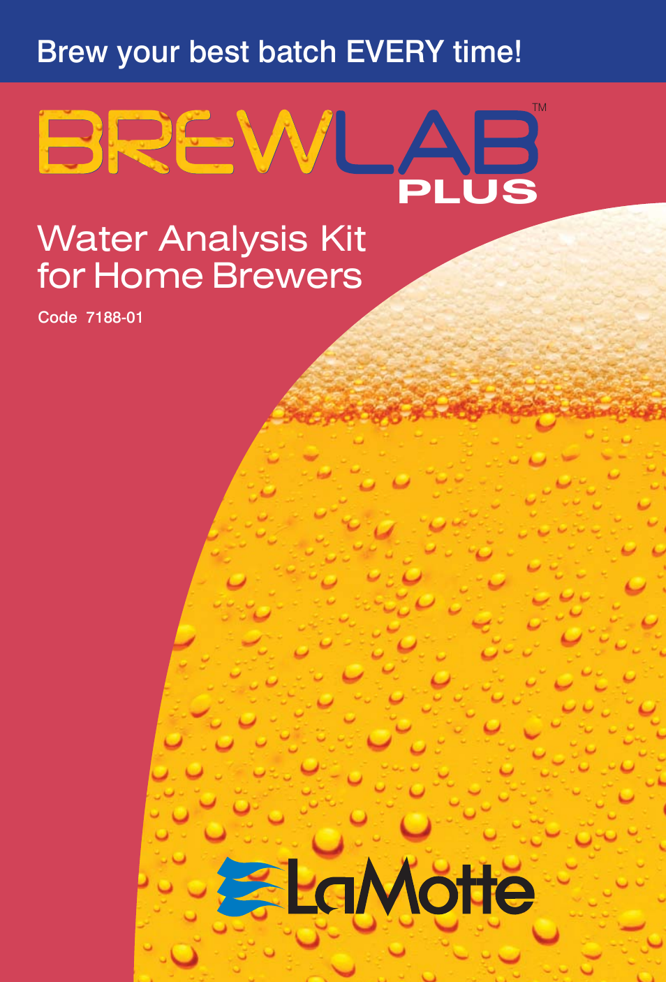 LaMotte Water Analysis Kit for Home Brewers User Manual | 12 pages