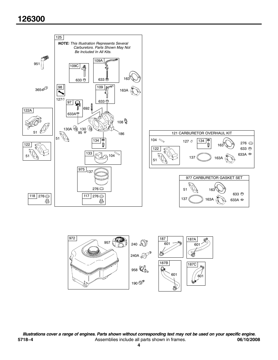 Briggs & Stratton 126300 User Manual | Page 4 / 13