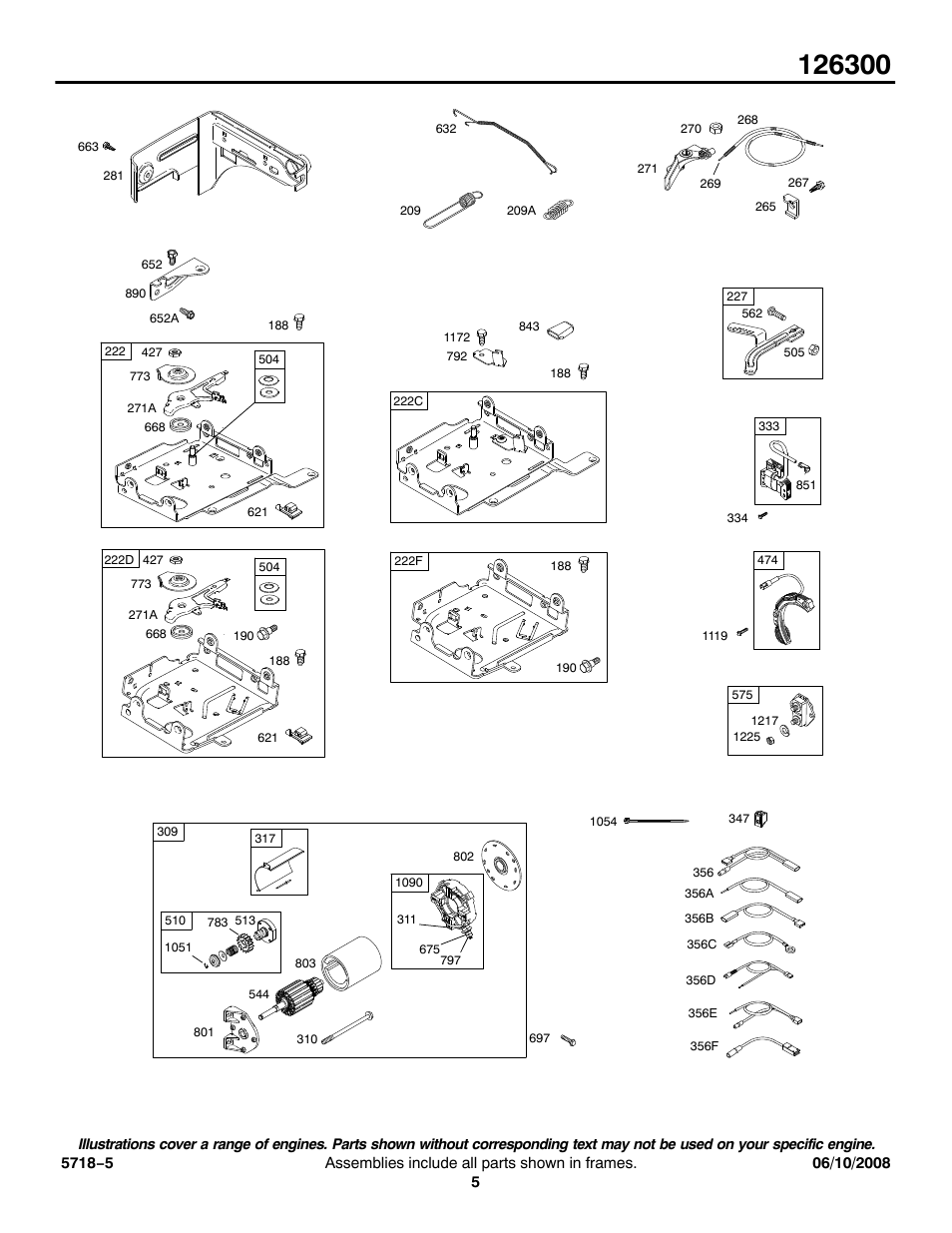 Briggs & Stratton 126300 User Manual | Page 5 / 13