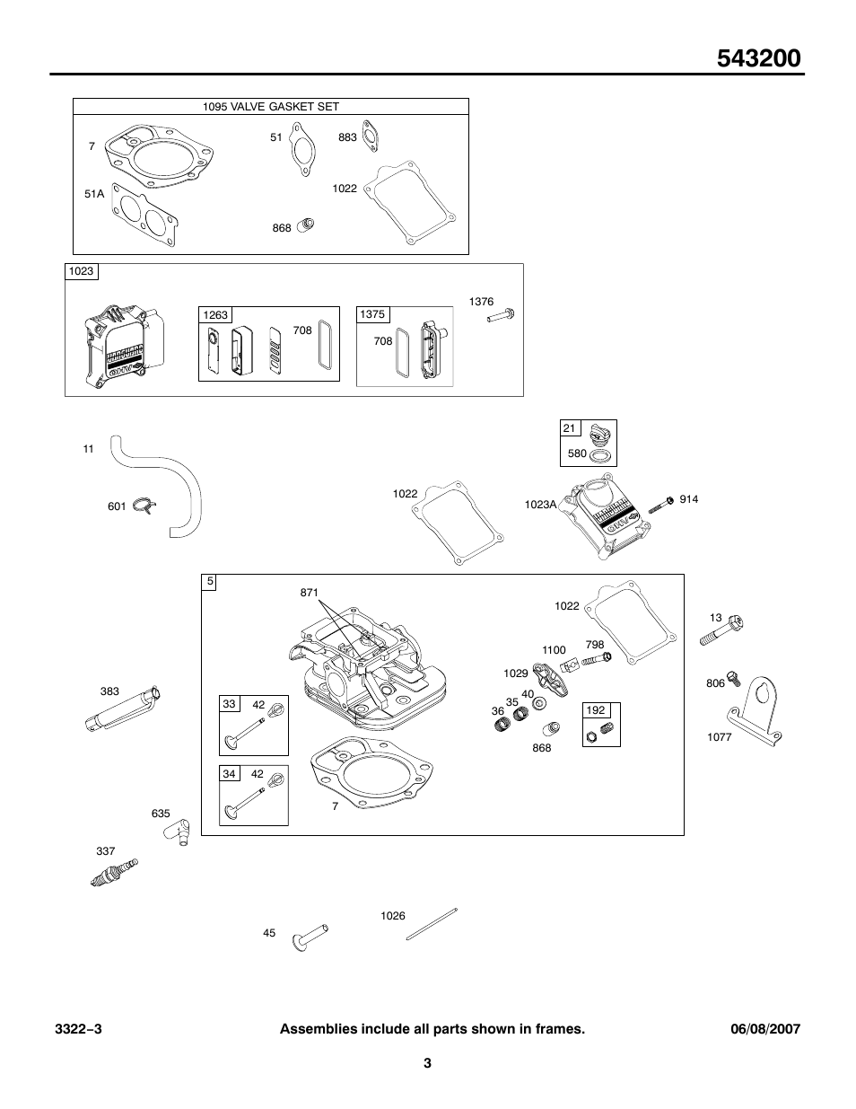 Briggs & Stratton 543200 User Manual | Page 3 / 12