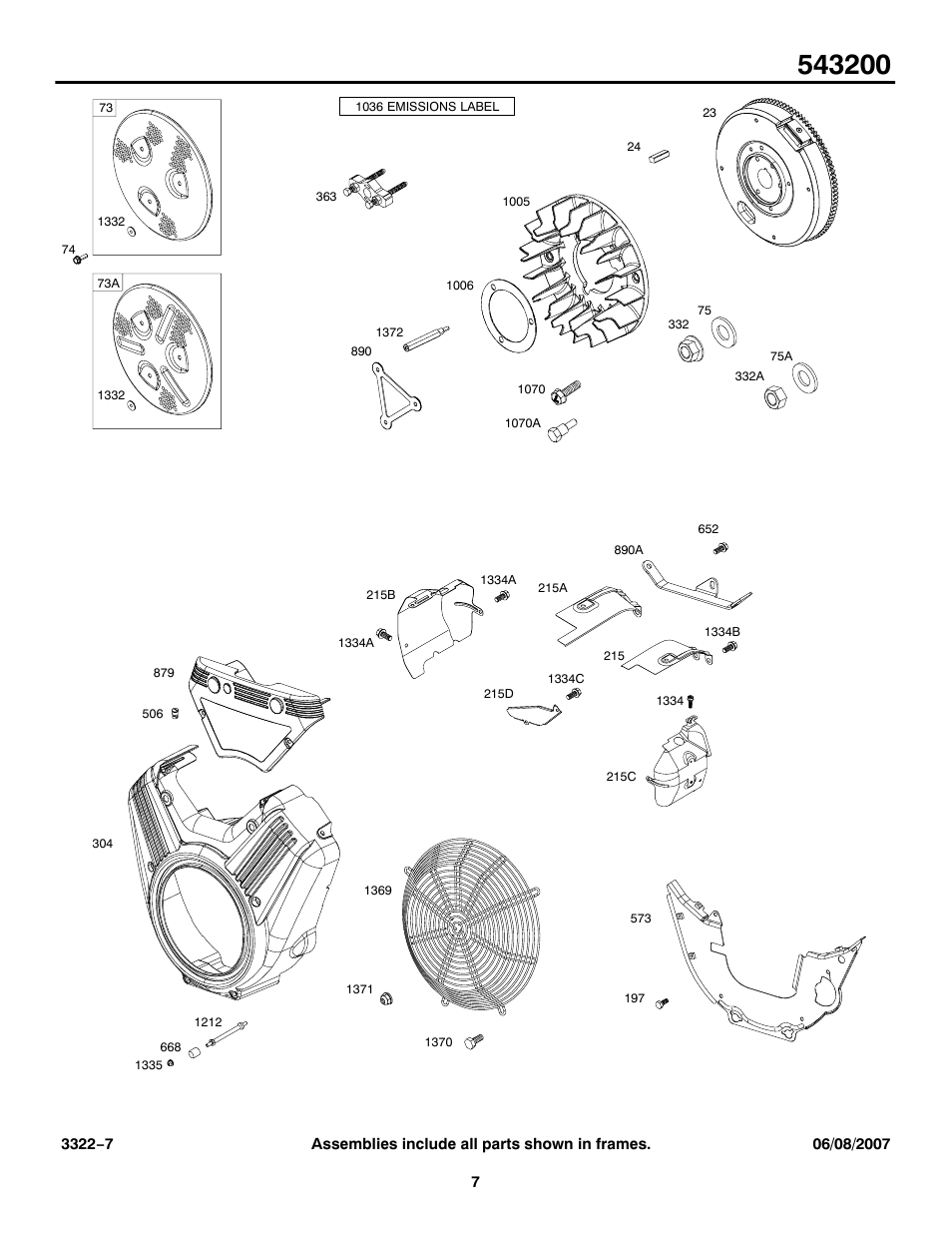 Briggs & Stratton 543200 User Manual | Page 7 / 12