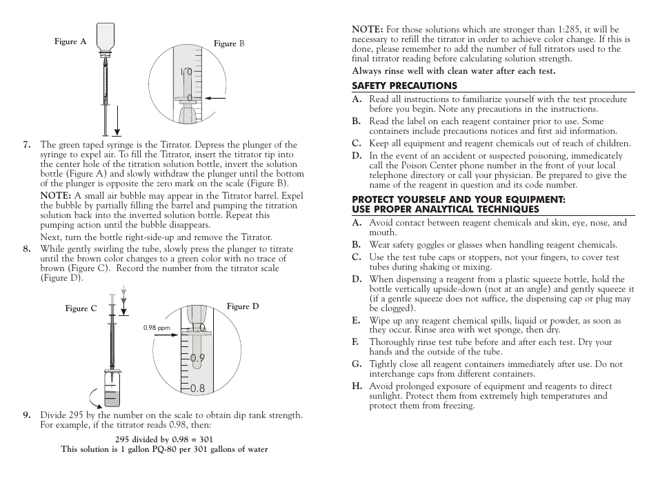 LaMotte PQ-80 User Manual | Page 2 / 2