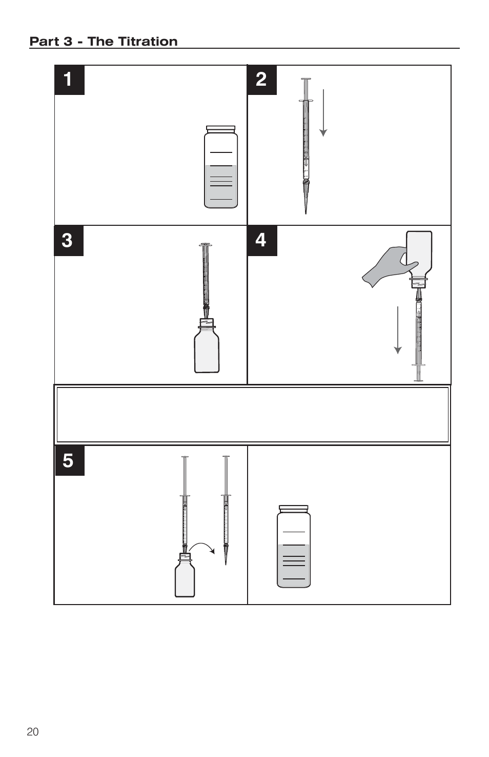 Part 3 - the titration | LaMotte Fresh Water Aquaculture User Manual | Page 20 / 28