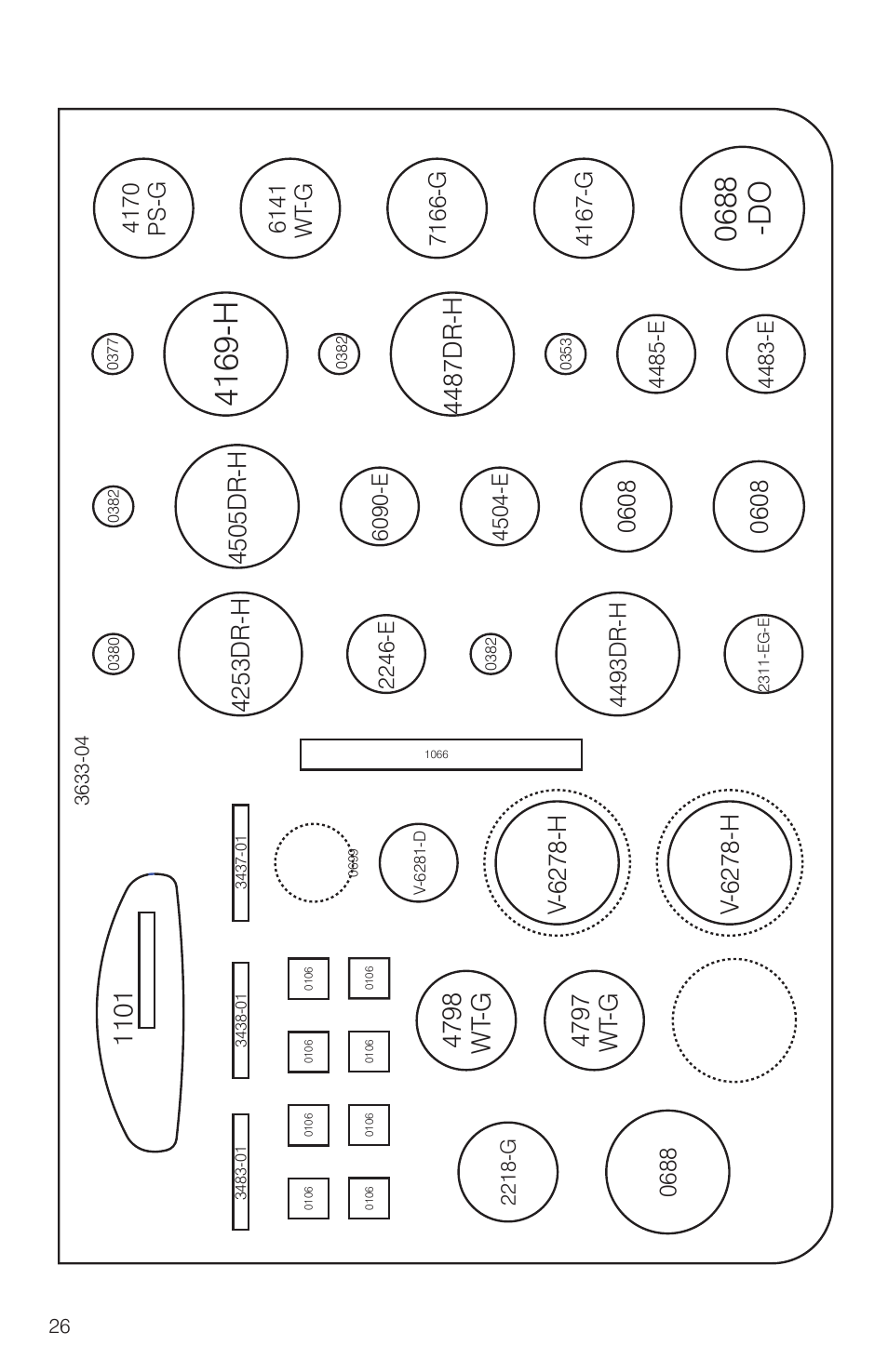 4169-h, 0688 -do, 4798 wt -g | 4487dr-h, 4797 wt -g, 4493dr-h | LaMotte Fresh Water Aquaculture User Manual | Page 26 / 28