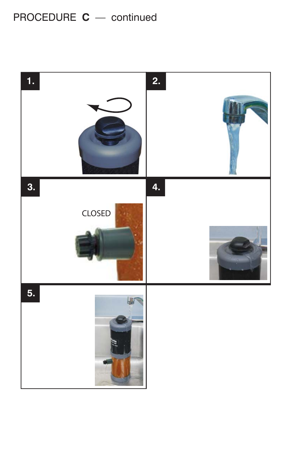 Procedure c — continued | LaMotte DirectFlo DuoSoft 1028 User Manual | Page 7 / 12