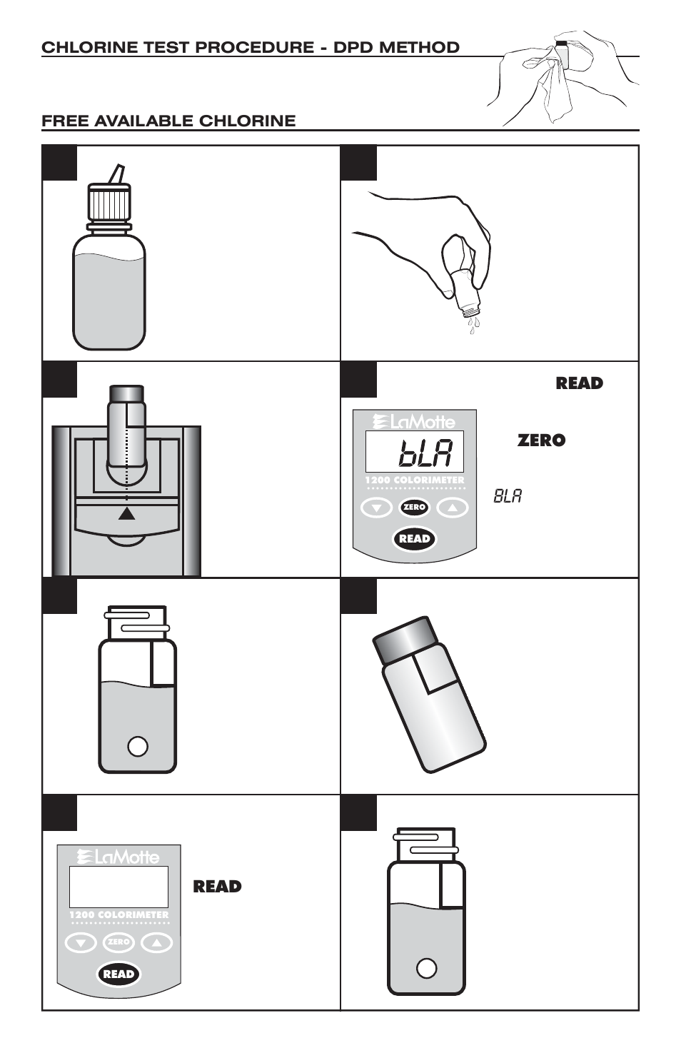 LaMotte CHLORINE - DPD TABLET User Manual | Page 2 / 4