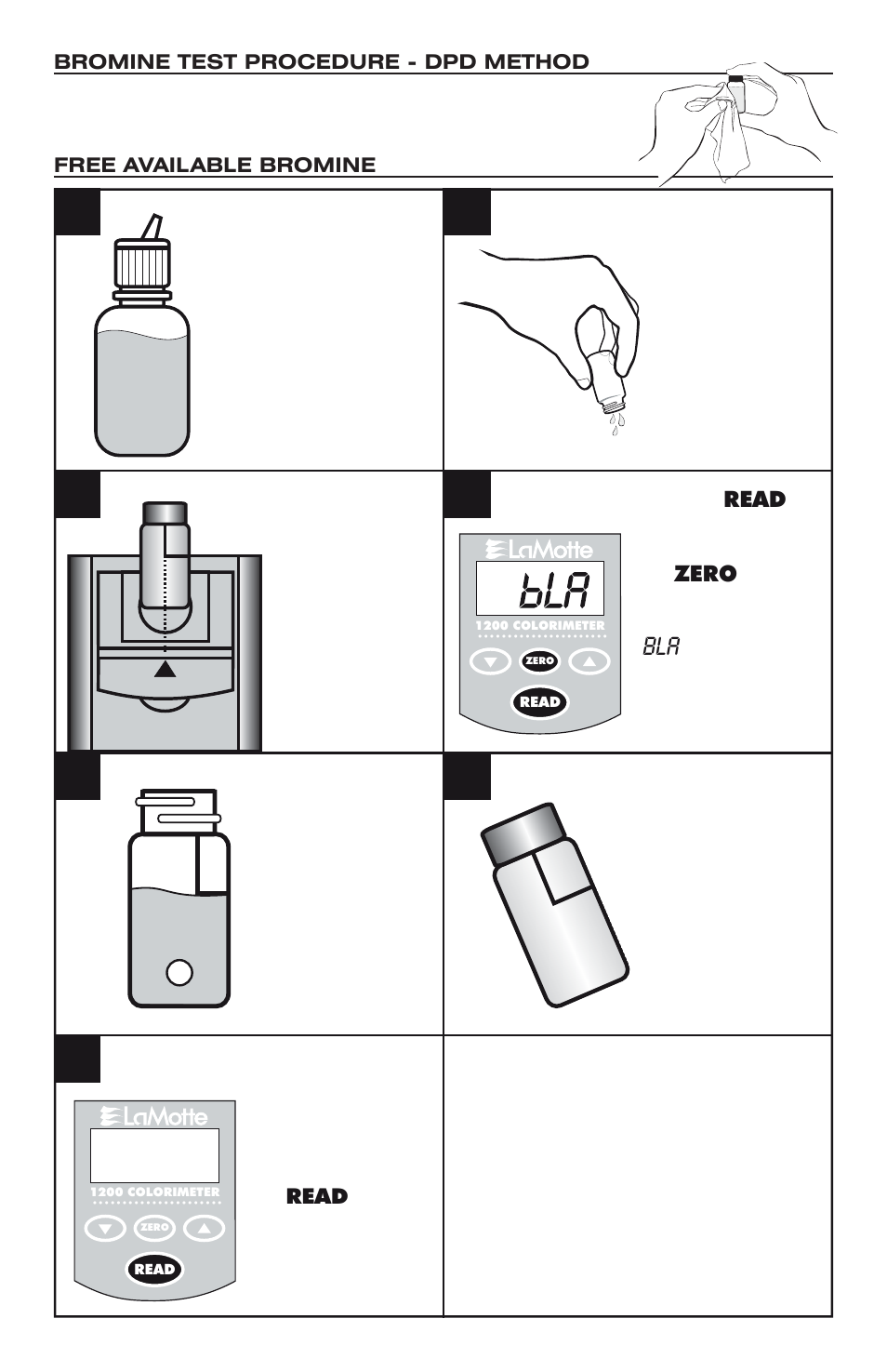 LaMotte BROMINE - DPD TABLET User Manual | Page 2 / 4