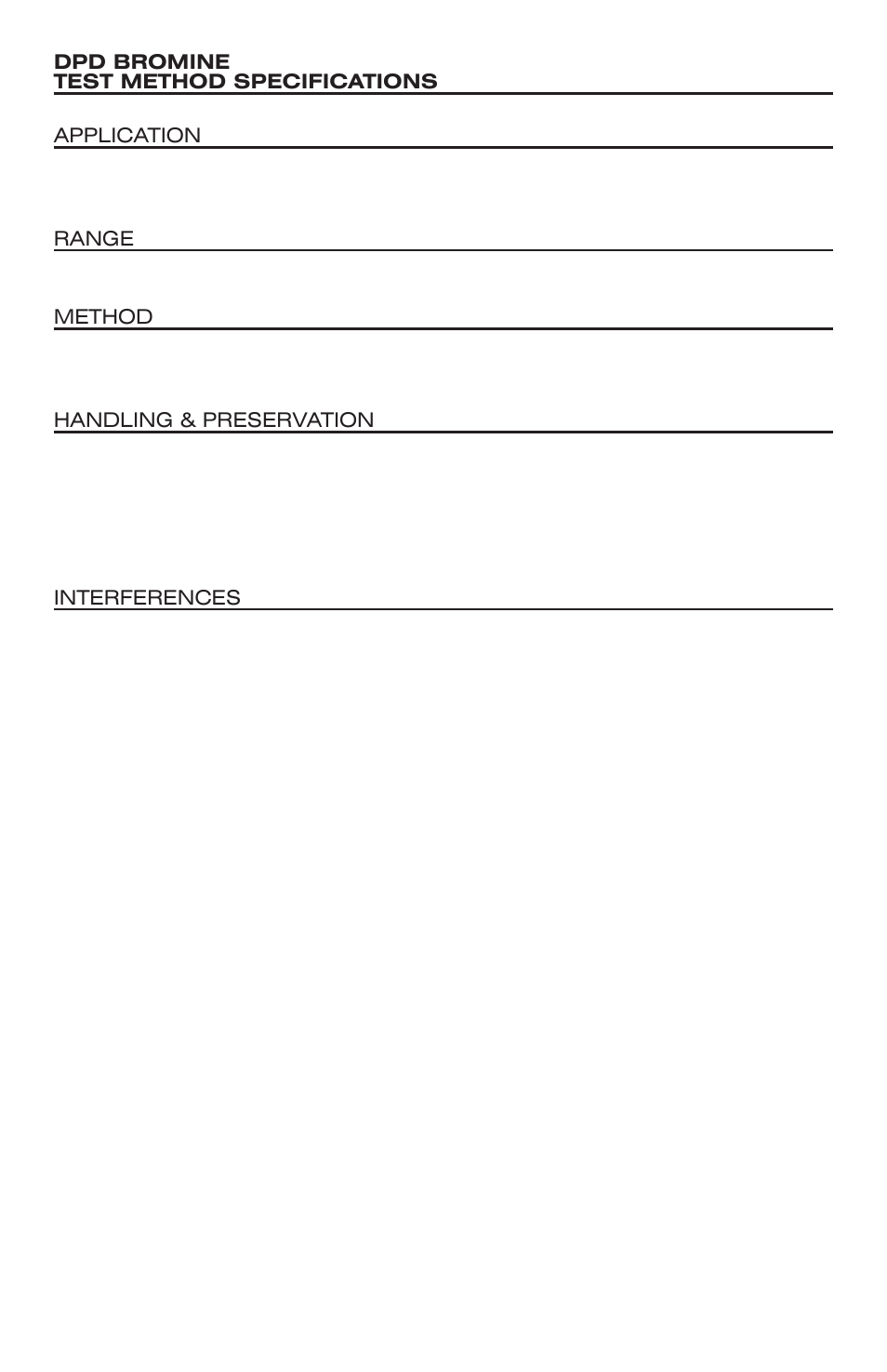 LaMotte BROMINE - DPD TABLET User Manual | Page 3 / 4
