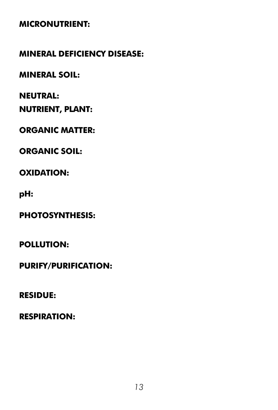 LaMotte Water & Soil pH User Manual | Page 13 / 14