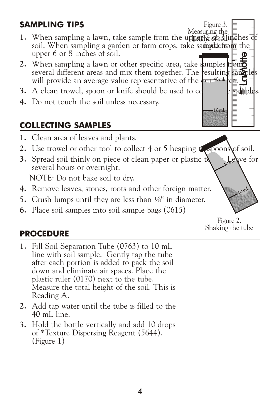 LaMotte Soil Texture User Manual | Page 5 / 9