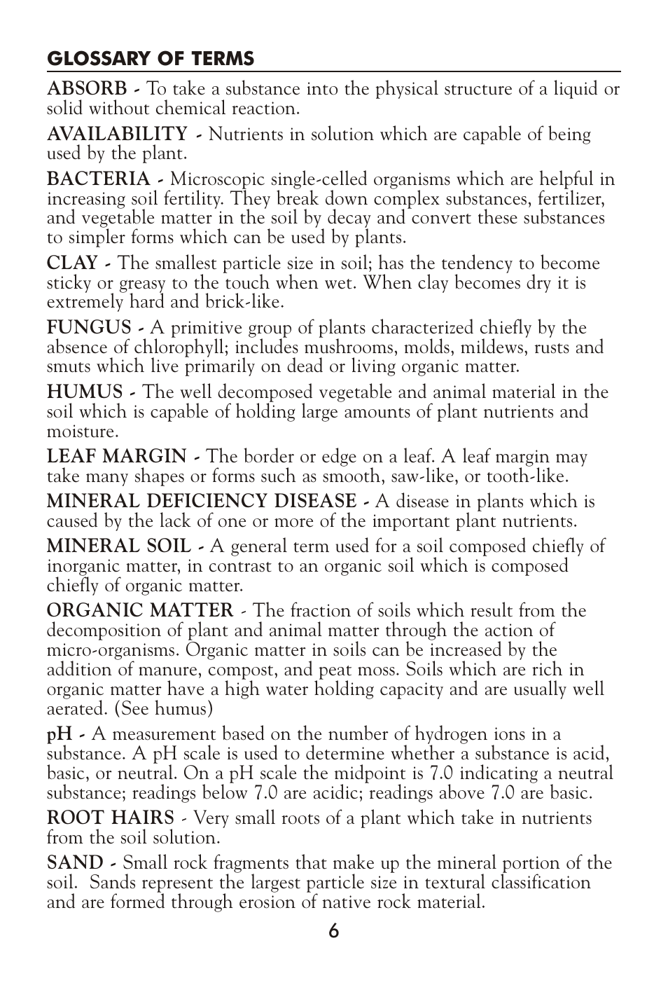 LaMotte Soil Texture User Manual | Page 7 / 9