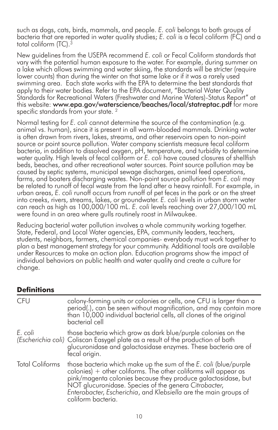 LaMotte EZ 3-0034 User Manual | Page 10 / 12