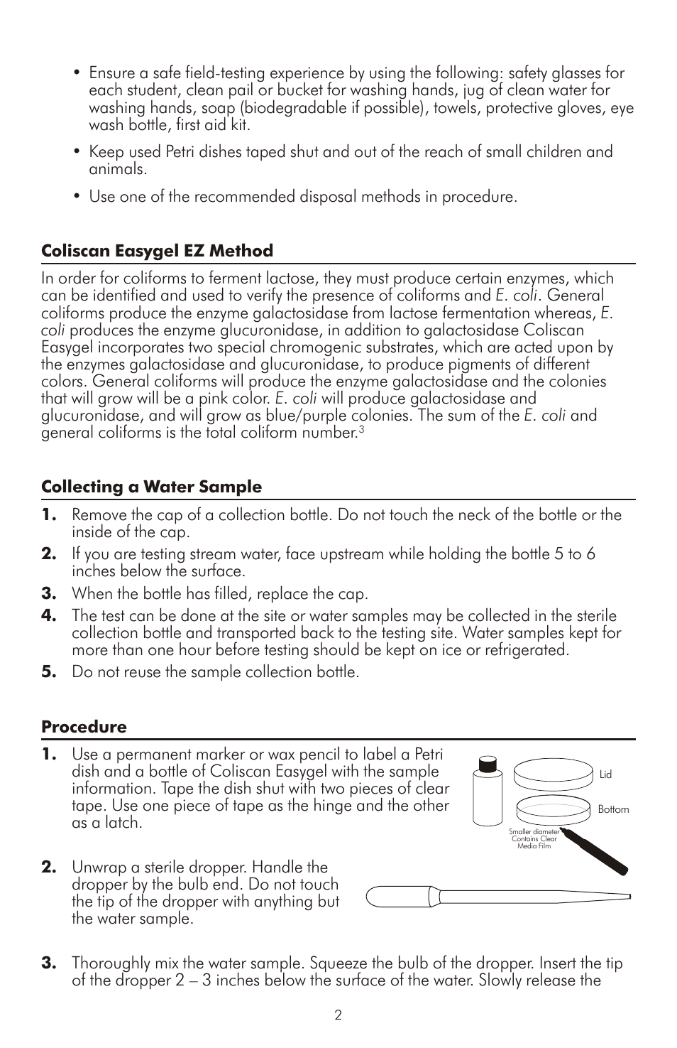 LaMotte EZ 3-0034 User Manual | Page 2 / 12