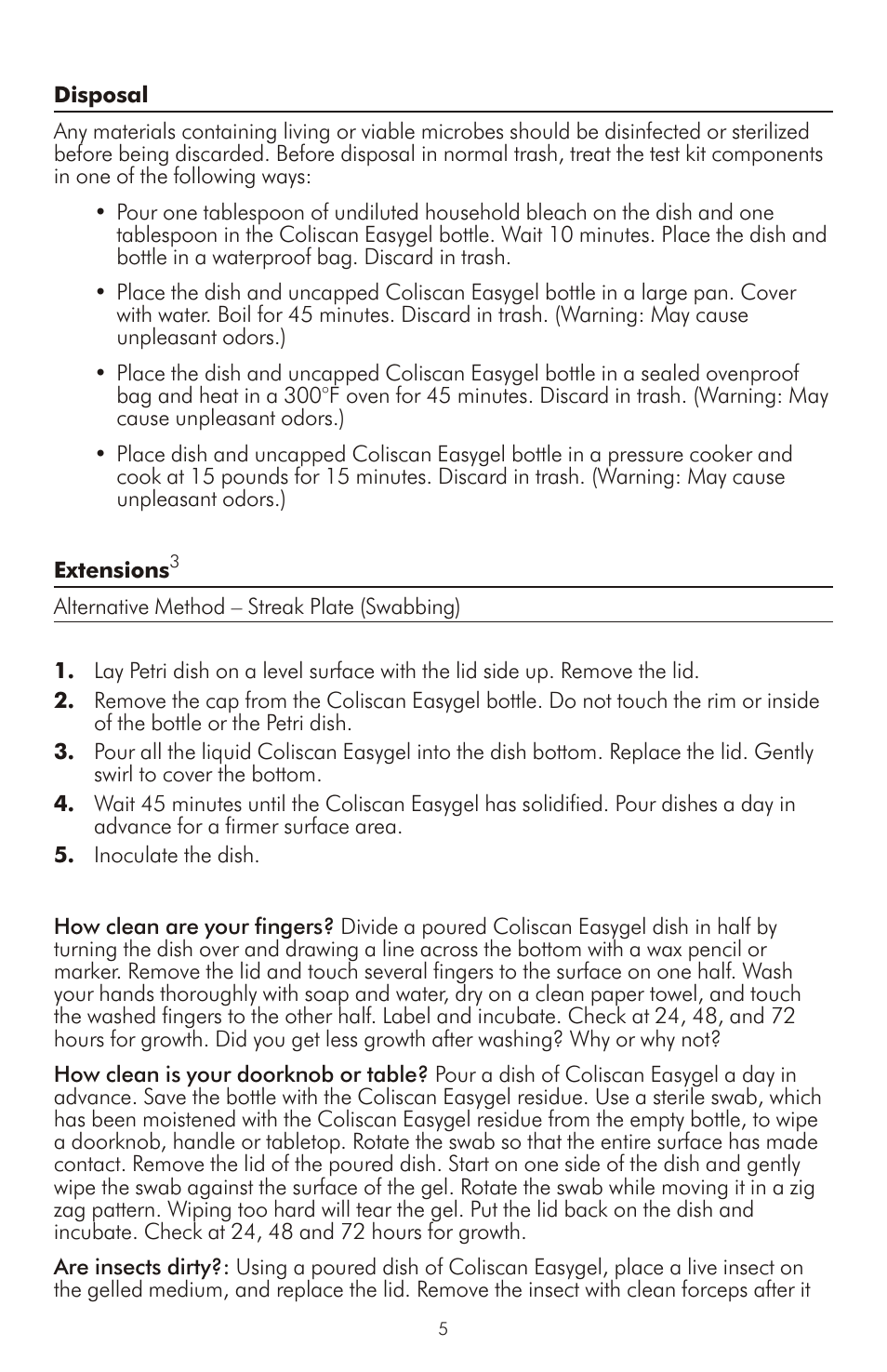 LaMotte EZ 3-0034 User Manual | Page 5 / 12