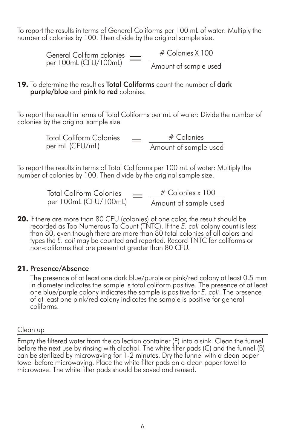 LaMotte MF 3-0035 User Manual | Page 6 / 12