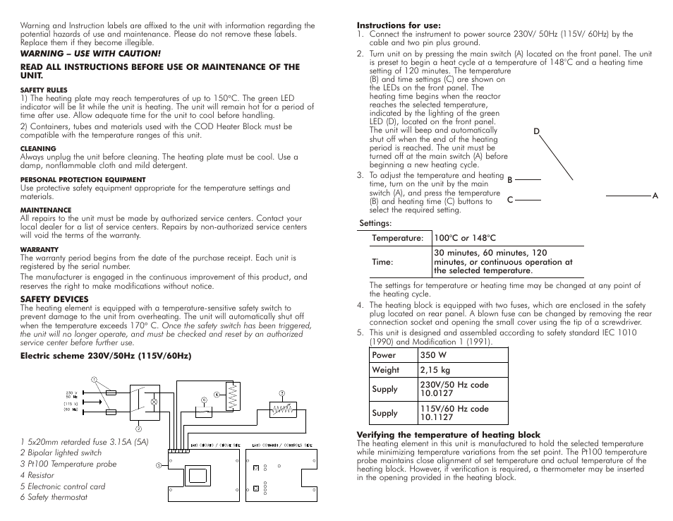 LaMotte COD User Manual | Page 2 / 2