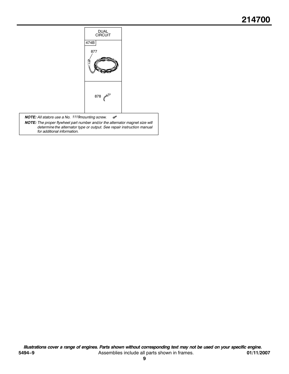 Briggs & Stratton 214700 User Manual | Page 9 / 14
