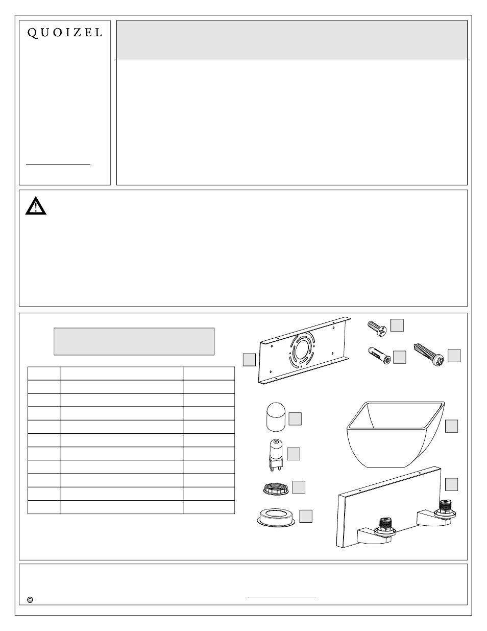 Quoizel BAR8602C Barrow User Manual | 5 pages