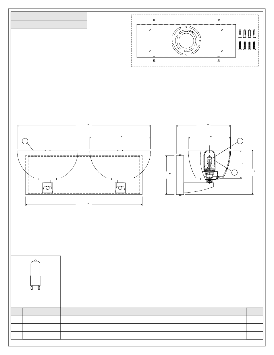 Quoizel BAR8602C Barrow User Manual | Page 2 / 5