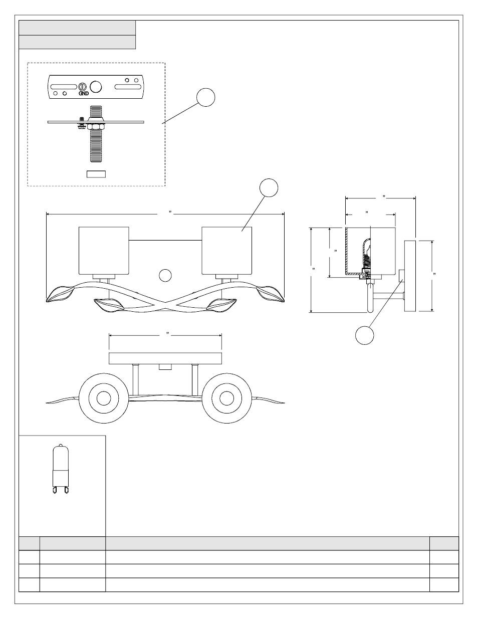Quoizel ERN8602IB Erin User Manual | Page 2 / 5