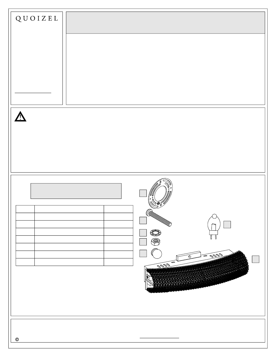 Quoizel EME8604C Evermore User Manual | 5 pages