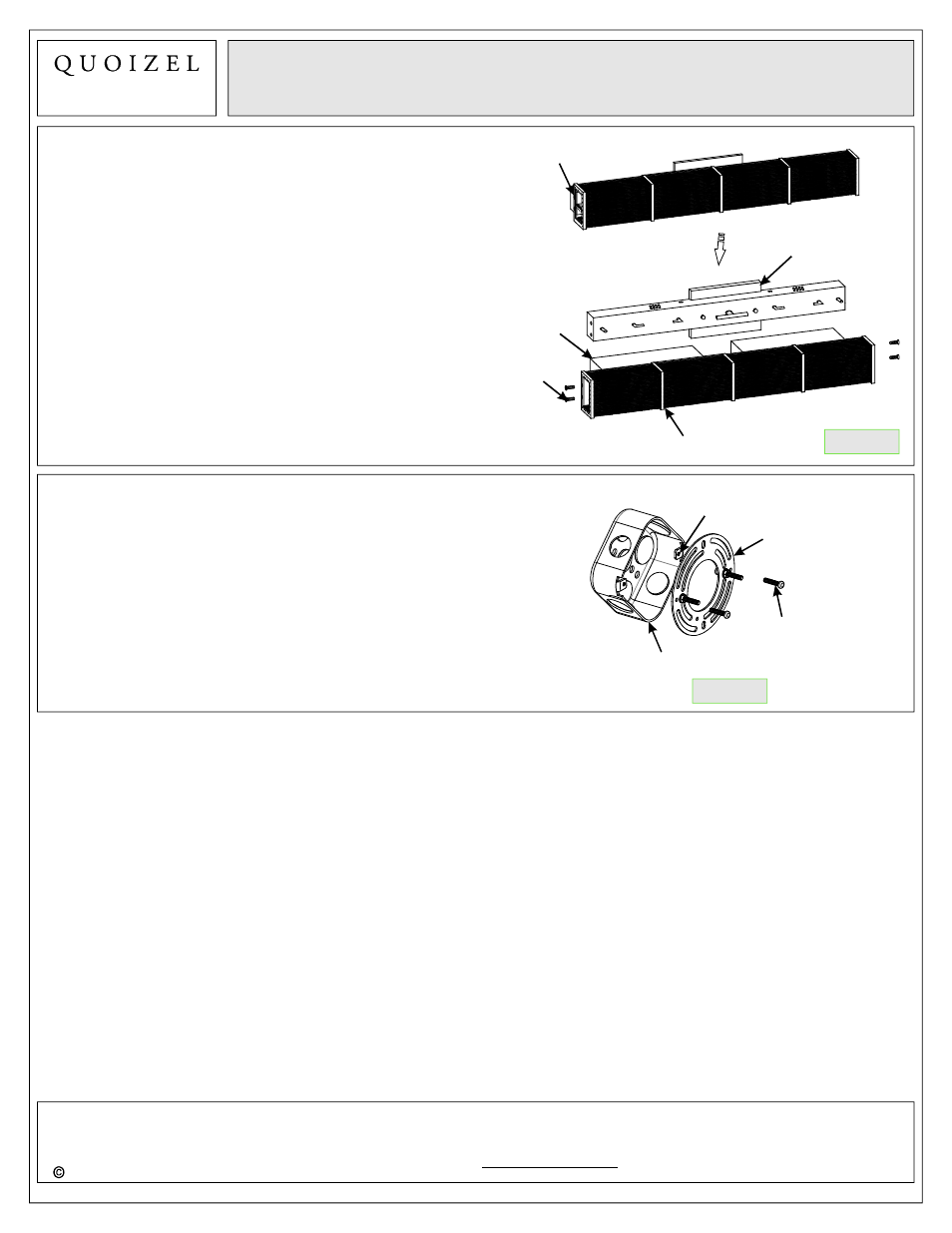 Quoizel PRN8608C Paragon User Manual | Page 3 / 5
