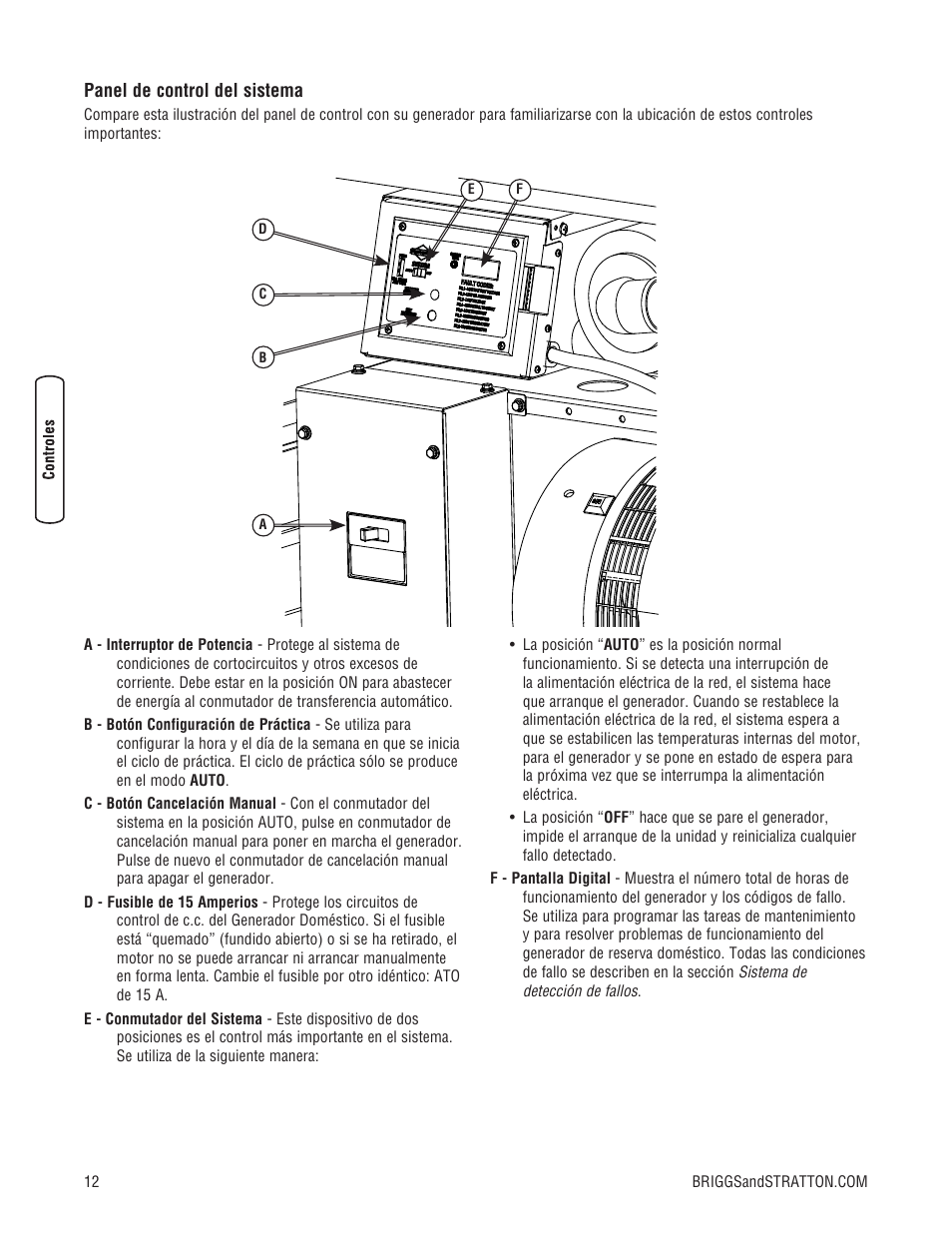 Briggs & Stratton Liquid-Cooled Home Generator System User Manual | Page 34 / 68