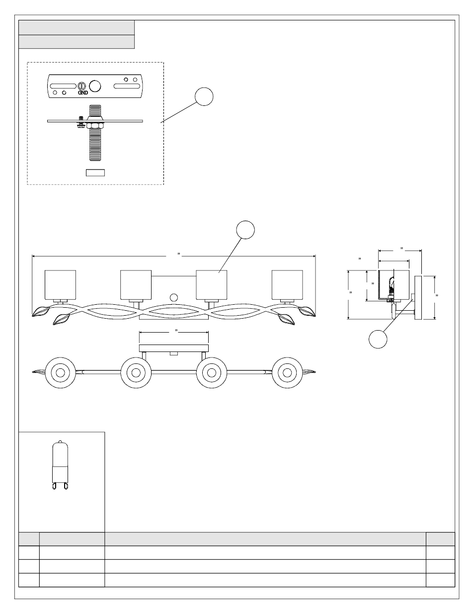 Quoizel ERN8604IB Erin User Manual | Page 2 / 5