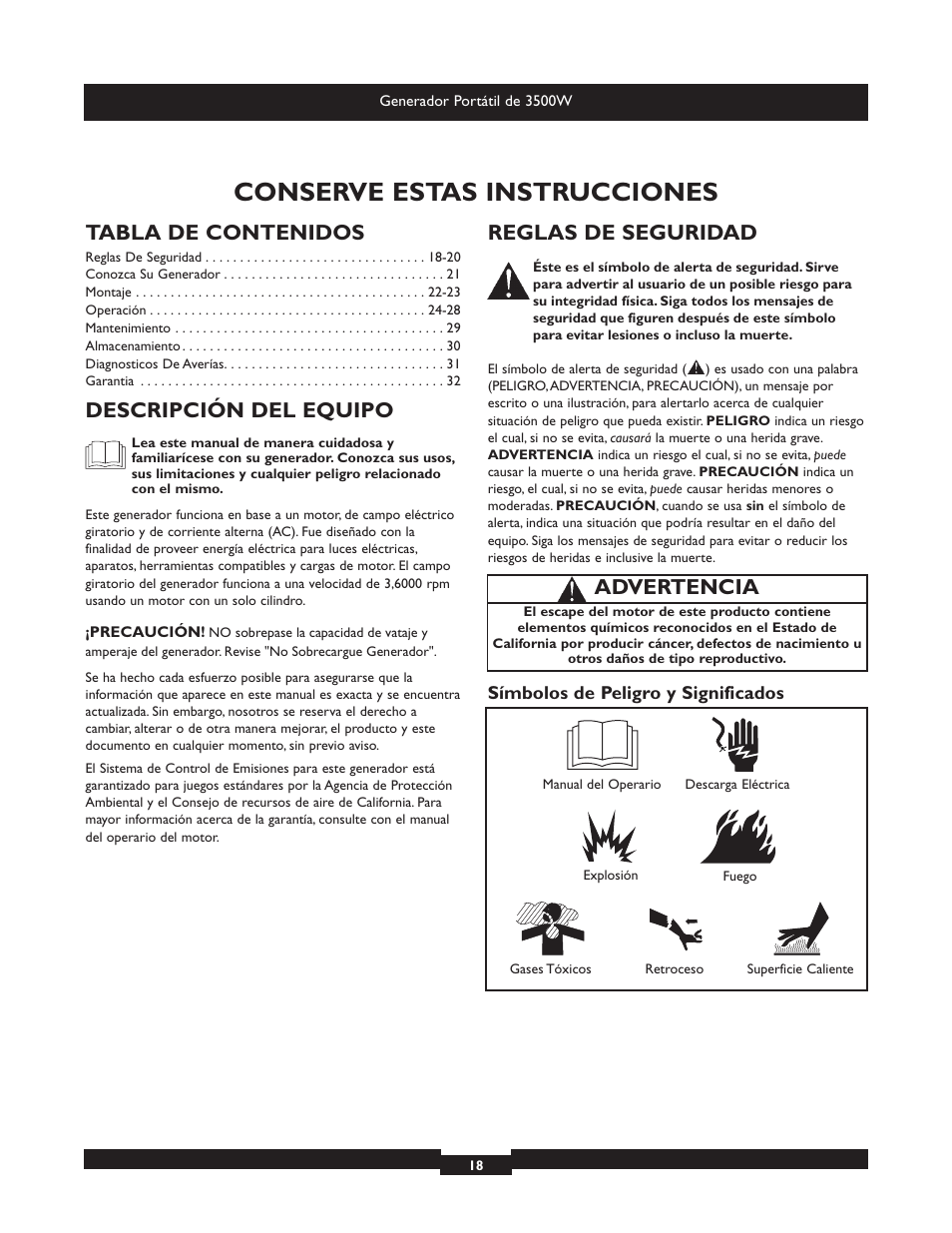 Briggs & Stratton Elite 030208 User Manual | Page 18 / 32
