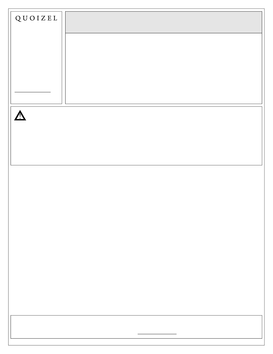 Quoizel TFAN2818RS Arden User Manual | 7 pages