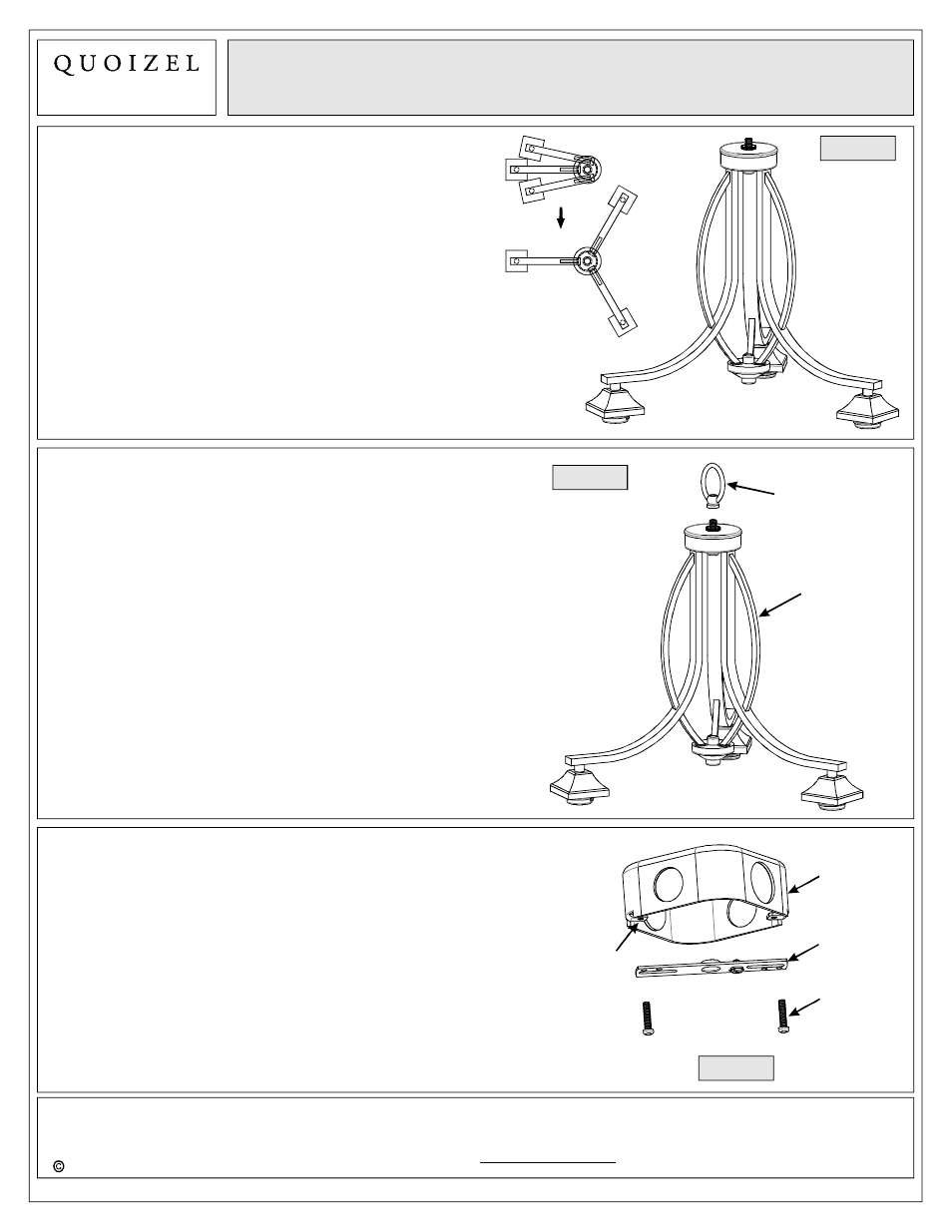 Quoizel TFAS5003VA Asheville User Manual | Page 3 / 7