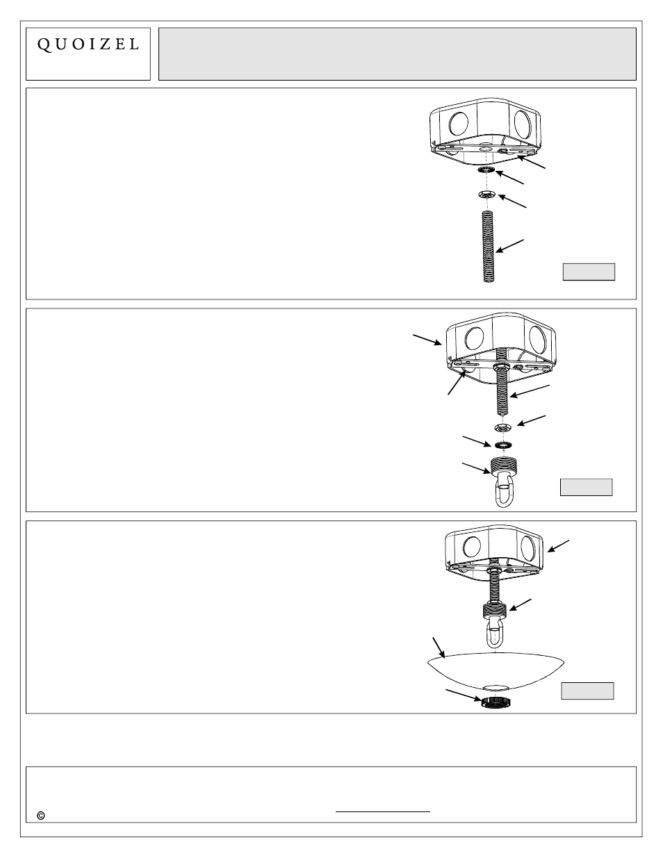 Quoizel BDR2820IB Bandelier User Manual | Page 4 / 6